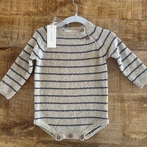 NWT QUINCY MAE -RIGGENS ROMPER 6-12m